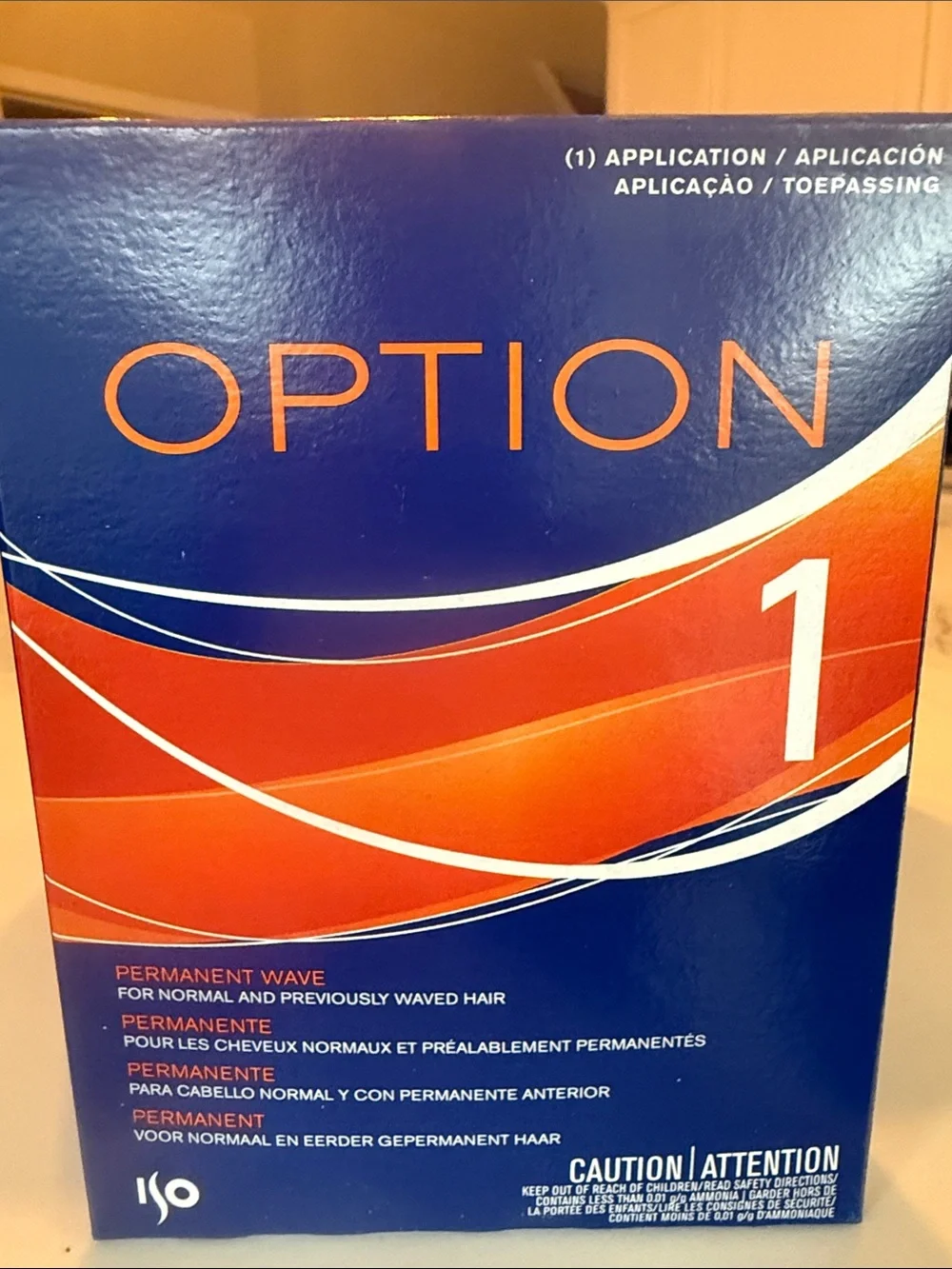 3 ISO OPTION 1 Permanent Wave Kit - for normal and previously waved hair